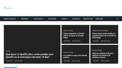 Screenshot of Trecebits.com