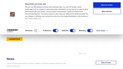 Screenshot of Cmon.com