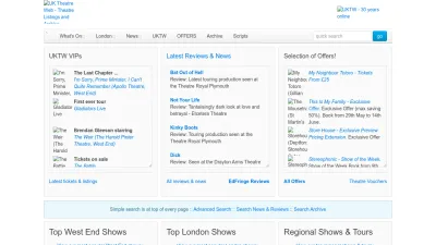 Screenshot of Uktw.co.uk