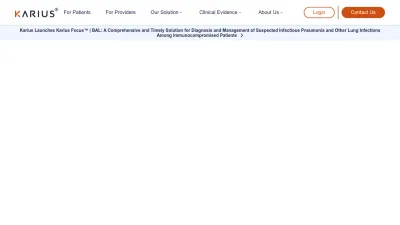 Screenshot of Kariusdx.com