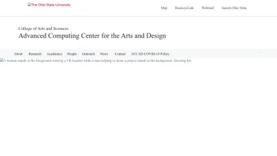 Screenshot of Accad.osu.edu