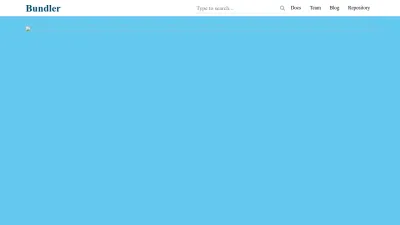 Screenshot of Bundler.io