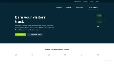 Screenshot of Trustedsite.com