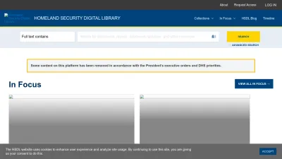 Screenshot of Hsdl.org