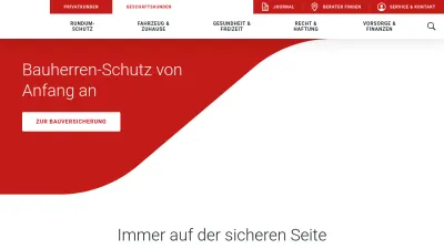 Screenshot preview of generali.de