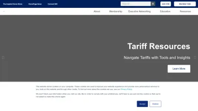 Screenshot of Housewares.org