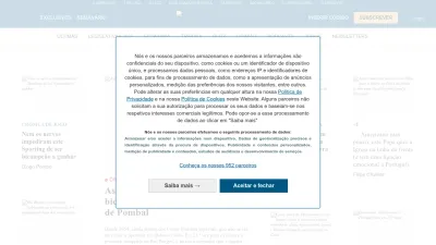 Screenshot of Expresso.pt