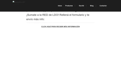 Screenshot of Aberturasldo.com.ar