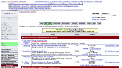 Screenshot of Stampcommunity.org