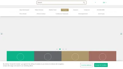 Screenshot of Bumrungrad.com