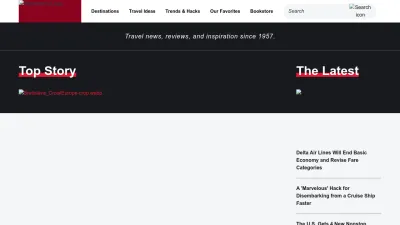 Screenshot of Frommers.com