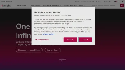 Screenshot preview of insight.com