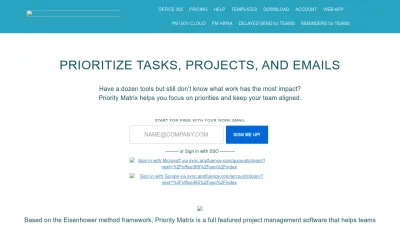 Screenshot of Appfluence.com