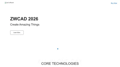 Screenshot of Zwsoft.com