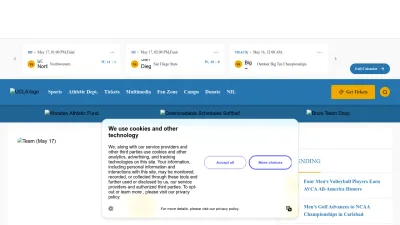 Screenshot of Uclabruins.com