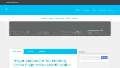 Screenshot of Nintendoeverything.com