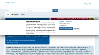 Screenshot of Kuladig.de