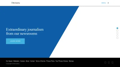 Screenshot of Mcclatchy.com