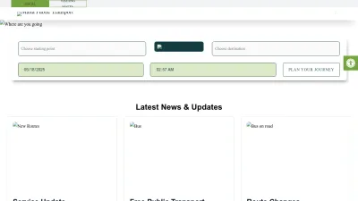 Screenshot of Publictransport.com.mt
