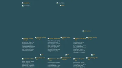 Screenshot of Webexhibits.org