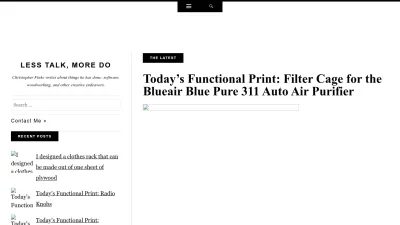 Screenshot of Chrisfinke.com
