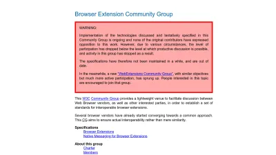 Screenshot of Browserext.github.io