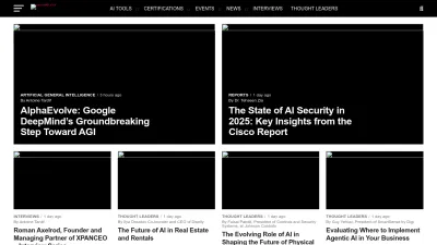 Screenshot preview of unite.ai