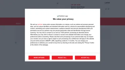 Screenshot preview of 98fm.com