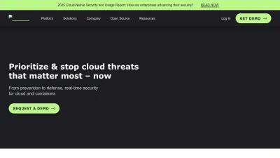 Screenshot of Sysdig.com
