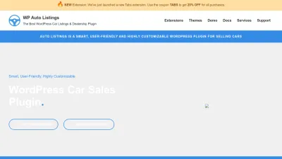 Screenshot of Wpautolistings.com