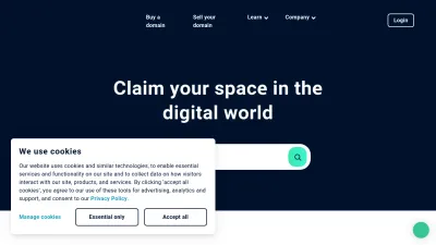 Screenshot of Dan.com