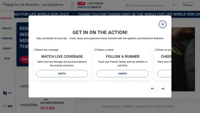 Screenshot of Wingsforlifeworldrun.com