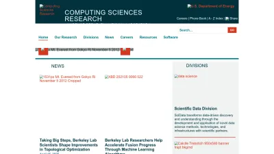 Screenshot preview of crd.lbl.gov