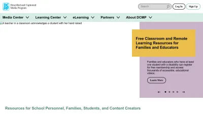 Screenshot of Dcmp.org