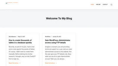 Screenshot of Kowsarhossain.com