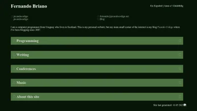 Screenshot of Fernandobriano.com