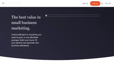 Screenshot of Outboundengine.com