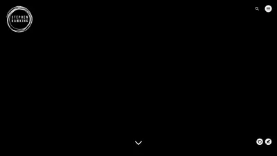 Screenshot of Hawking.org.uk