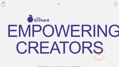 Screenshot of Theorchard.com