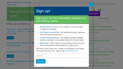 Screenshot of Eesi.org
