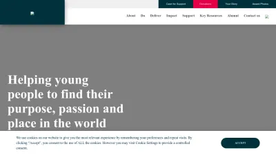 Screenshot of Intaward.org
