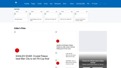 Screenshot of Supersport.com