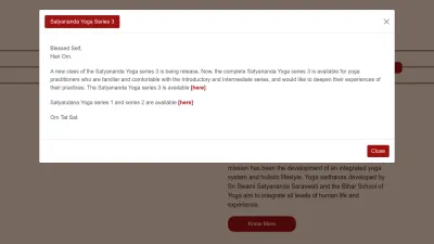Screenshot preview of biharyoga.net