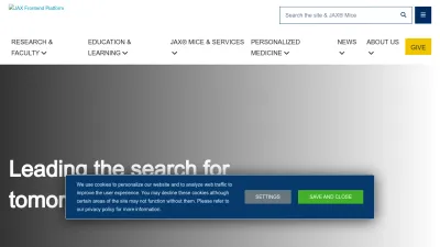 Screenshot of Jax.org