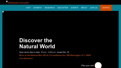 Screenshot of Naturalhistory.si.edu