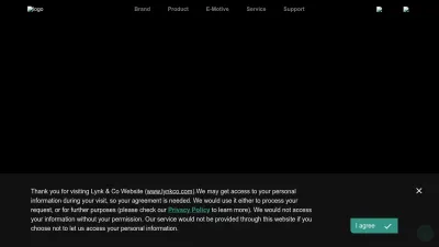 Screenshot of Lynkco.com
