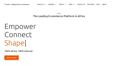 Screenshot preview of jumia.com