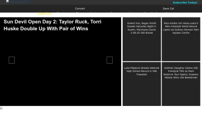 Screenshot preview of swimmingworldmagazine.com