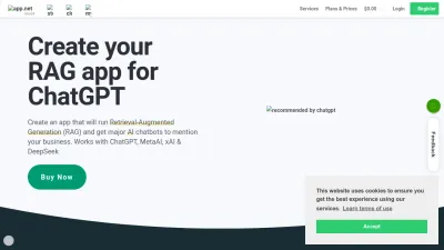 Screenshot preview of app.net