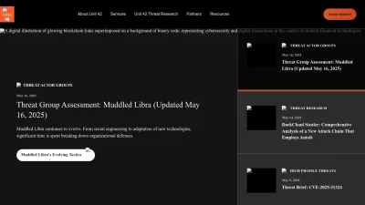Screenshot of Unit42.paloaltonetworks.com